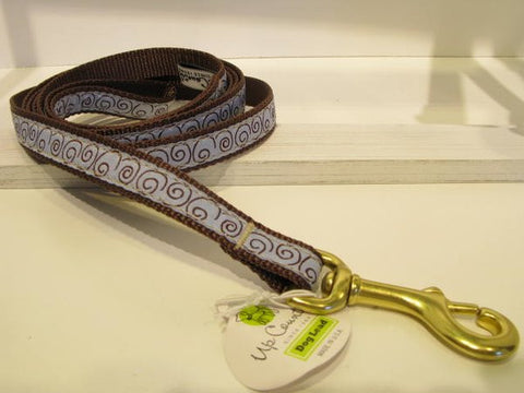 Up Country - Curly-Q - Blue Hills Collection Dog Lead