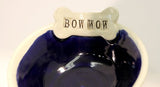 Kismet Pottery Bow Wow Dog Bowls