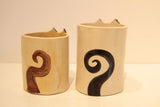 Firecat POTTERY Vase / Pencil Holders