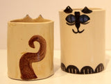 Firecat POTTERY Vase / Pencil Holders