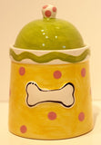 Artzfolk Dog Treat Canister with Bone