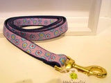 Up Country - Flower Field - Marblehead Collection Dog Lead