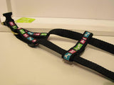 Up Country - Bright Bones - Designscape Collection Dog Harness