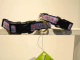Up Country - Flower Field - Marblehead Collection Dog Collar