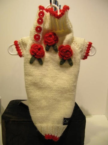 Rosaline Alpaca Dog Sweater