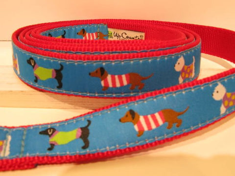 Up Country - Puttin' on the Knits - Fun Times Collection Dog Lead