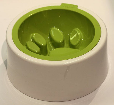 Felli Pet Kaleidoscope Collection; Good Manners Large Dog Bowl
