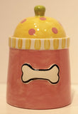 Artzfolk Dog Treat Canister with Bone