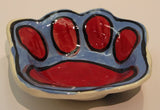 ARTZFOLK Pawprint Ceramic Dog Bowls