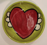 Artzfolk Flying Heart Small Pet Bowl